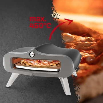 Landmann Caliano 1.0 Pizzakemence (gázos) +  ponyva 11933-L