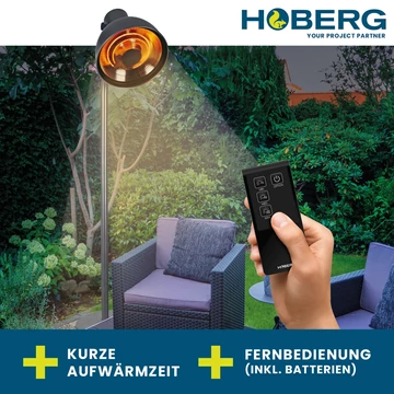 Hoberg Infra Hősugárzó 2000W DS05101