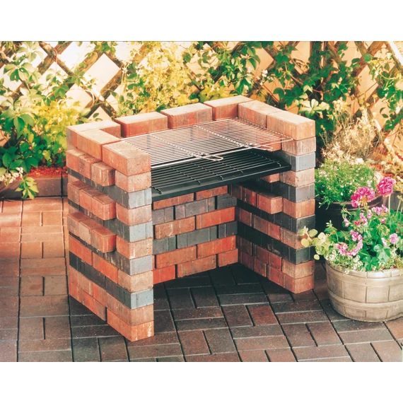 Landmann Kültéri DIY Faszén Grillrács szett 67*39 cm 0528