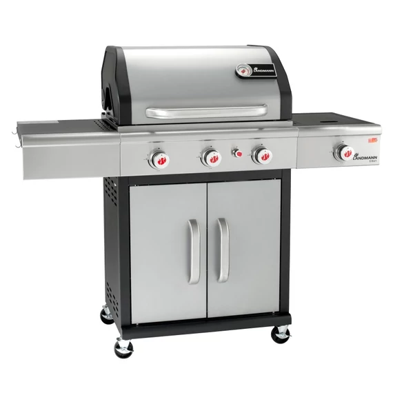 Landmann Triton PTS 3.1 Gázgrill / Grillező  (ezüst)  12940-L