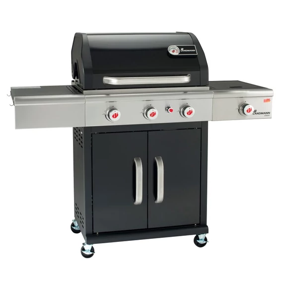 Landmann Triton maxX PTS 3.1 (fekete) Gázgrill / Grillező 12946