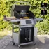 Kép 3/5 - Landmann Elektromos Grillkocsi / Grillező Inox 3200 Watt 01992
