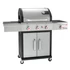 Kép 1/4 - Landmann Triton PTS 3.1 Gázgrill / Grillező  (ezüst)  12940-L