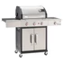 Kép 1/5 - Landmann Triton maxX PTS 3.1 (rozsdamentes) Gázgrillkocsi / Grillező 12947-L