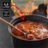 Kép 5/9 - Landmann Dutch Oven Fedővel 4,5L Zománcozott Öntöttvas 13748