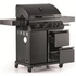 Kép 1/8 - Landmann Cool Black 4.1 Maxx  Gázgrill-kocsi / Grillező Fekete Öntöttvas (221611) 15273-L