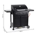 Kép 9/9 - Landmann Rookie 4.1 Gázgrillkocsi / Grillező szekrénnyel 22160-L