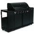 Kép 4/9 - Landmann Gázgrill 6.1 Gázgrill-kocsi / Grillező Maxx-Zone-nal Fekete 22169-L